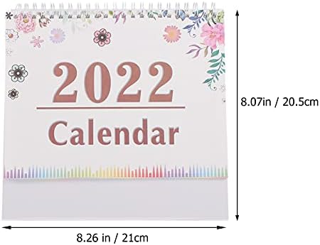 Calendário de escritório bestoyard calendário de escritório 5 pacote 2022 calendário de mesa 2022 calendário de mesa