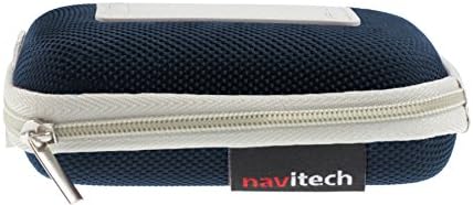 Navitech portátil Blue Hard Hard Resistant Mp3 / Mini Dab FM Digital Music Player Case / capa compatível com o Azatom Pro Sports S1