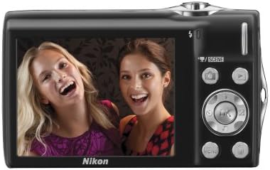 Nikon Coolpix S3000 12 MP Câmera digital com zoom de redução de vibração óptica 4x e LCD de 2,7 polegadas