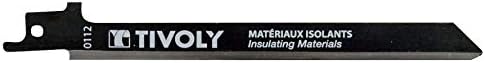 Tivoly XT505820112 Saber serra Blade para isolamento de materiais