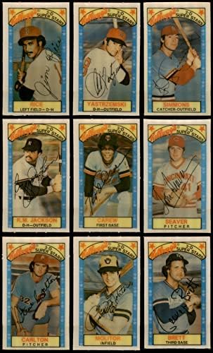 1979 Kelloggs Baseball Complete Conjunto NM