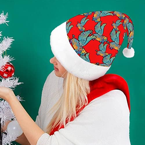 Nudquio Flying Pig Tiedye chapé de natal Papai Noel para a família de férias de Natal impressa