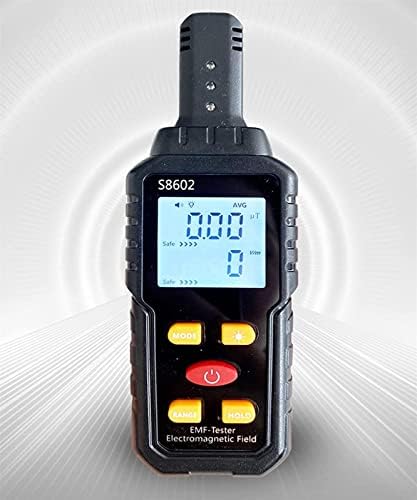 Zohiko EMF medidor 3 em 1 medidores EMF, Dosímetro de radiação digital Contador Geiger, testadores elétricos de radiação eletromagnética