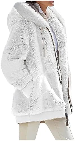 Roupas de inverno para mulheres, 2022 casacos de moda quente casual lã difusa