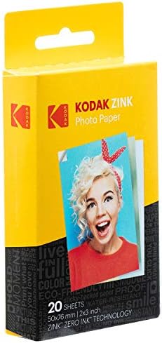 Pacote de relógio de câmera de impressão instantânea da Kodak Printomatom