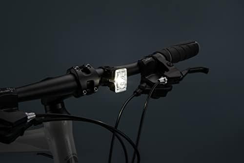 Schwinn LED Bike Light Farol e Conjunto de acessórios da luz traseira, USB Recarregável, distância do feixe de 75 pés