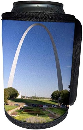 3drose Danita Delimont - Missouri - Arco de Gateway, St. Louis, Rio Mississippi, MO - US26 DFR0041 - David R. Frazier - LAN mais refrigerado
