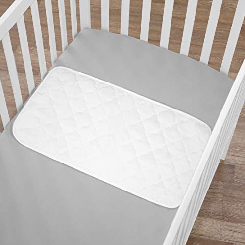 American Baby Company Ultra Soft acolchoado à prova d'água, trocas de mesa de fins de propósito, 13 x 27, 2count