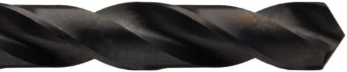 Chicago Latrobe 57723 150 Série Série Desenvolvimento de broca de comprimento de jobber de aço de alta velocidade com estojo de metal, acabamento de óxido preto, ponto de 118 graus convencional, métrica, 11 peças, 1,0 mm-6,0 mm em incrementos de 0,5 mm
