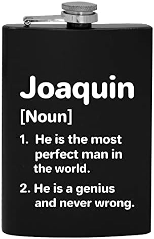 Definição Joaquin O homem mais perfeito - 8oz de quadril de quadril bebendo álcool