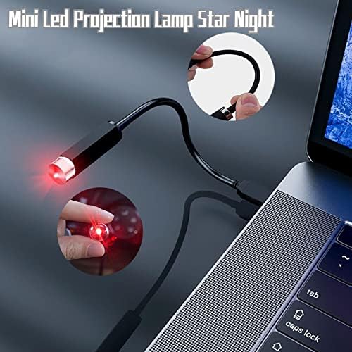 KOCONH MINI LED LED LAMP STAR NOITE, MINI LED LED LAMP STAR NOITE USB, Lâmpada de projeção de Mini LED de 50mW/100mW