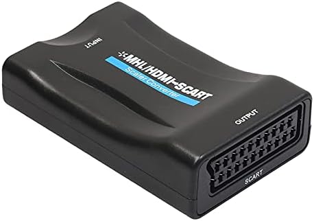 2KMY14 HDMI para SCART 720p 1080p 60Hz Video Converter Scalor Box Technology