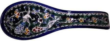 Bluenoemi Armenian Spoon Restre Cerâmica para Cerâmica para Pavão Pavão Pavão de Cozinha Ajuda Presente para você e para outros