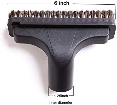 EZ Spares 6pcs 1 1/4 32-35mm Universal Hard Piso Hard Sweeper Microfiber Chenille Dust Mop Brush Kit Cabeça FIT Todas