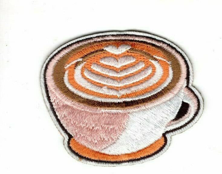Cappuccino Ferro em Patch Coffee Beverage Drink