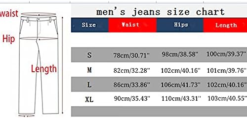 Miashui masculina as calças masculinas Casual Sports Sports Mid-Waist Pants ao ar livre calças masculinas de vários bolsos 501 Big e