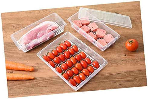 Bestonzon Box Organizer Box Box Food Refrigerador Selando tamanho de vegeta