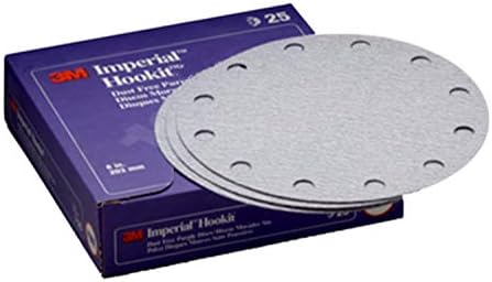 3M Imperial Hookit Disc 740i, 01853, 8 pol. 36e, 25 discos por caixa
