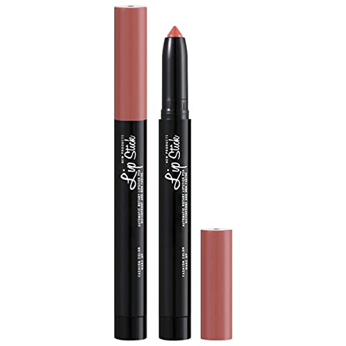 WGUST Alguém em New Loves Loves Lipstick Velvet Veludo Pasta de caneta feminina Rosa com Lápis Sharpador Automático