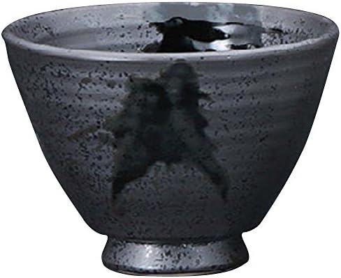 Yamasita Craft 11409060 Ibushi Black Blown Takahama Bowl, 4,9 x 4,9 x 3,5 polegadas