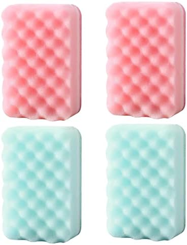 Esponjas para pratos - esponja de dupla lateral - esfolia esponjas de odor não arranhado almofadas de lavagem livre para limpar