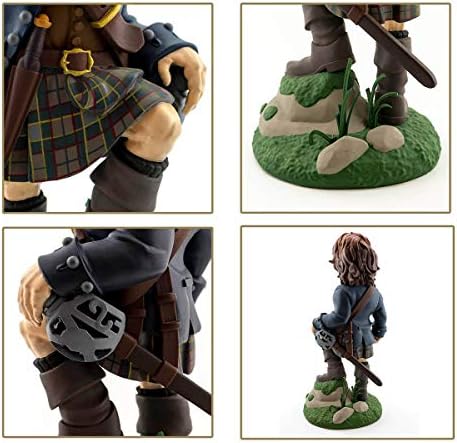 Cryptozóico Entertainment Outlander: Jamie Fraser Vinil Figura - 7 Figura vem embalada dentro da caixa de exibição