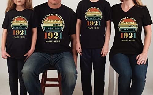 Camisa personalizada Prezzy Presentes de aniversário de 50 anos para homens Mulheres incríveis desde maio de 1973 T-shirt de 50
