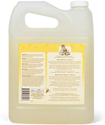 Abelhas de Burt para cães shampoo de aveia natural com farinha de aveia coloidal e mel | Shampoo de cachorro de aveia, 1 galão