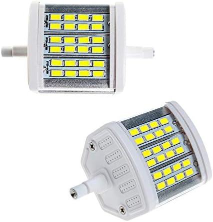 Bulbos de LED de LED de MAOTOPCOM 10W R7S 78 mm não minúmidos de 100w, tipo J Tipo R7s Floodlight, Luz do dia Branco 6000k 900 lúmen 24 LEDS Dupla lâmpada J78 LED, AC 85-265V