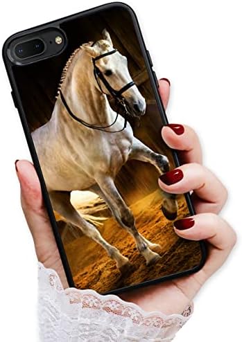 Para ipod 6 7, para ipod touch 6 7, capa de telefone de proteção suave protetora durável, HOT13581 White Horse