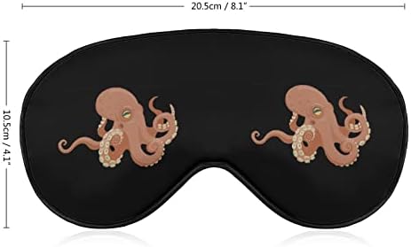 Octopus máscara macia máscara ocular sombreamento eficaz de venda