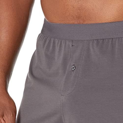 Essentials Men's Cotton Jersey Boxer Short, pacote de 5