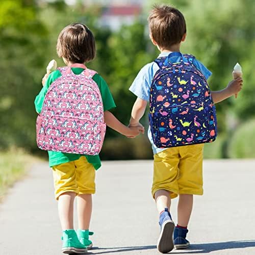 Mochila infantil para crianças para meninas meninas, mini mochilas fofas para pré -escolar e jardim de infância com alças acolchoadas