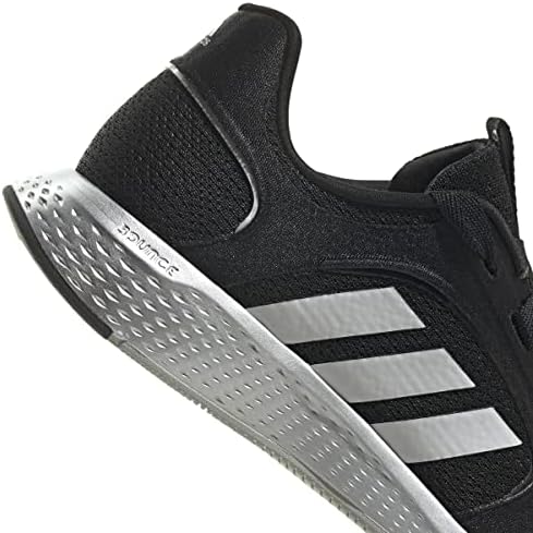Adidas Women's Edge Lux 5 Running Shoe, Core Black/White/Matte Silver, 7.5