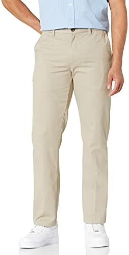 Essentials Men Slim-Fit Fits resistente a Chino-Front-Front Chino-Pant