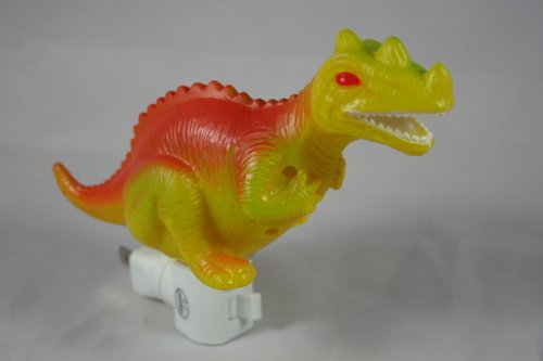 Brittaproducts Dinosaur Night Light - LED Night Light - Carnotaurus
