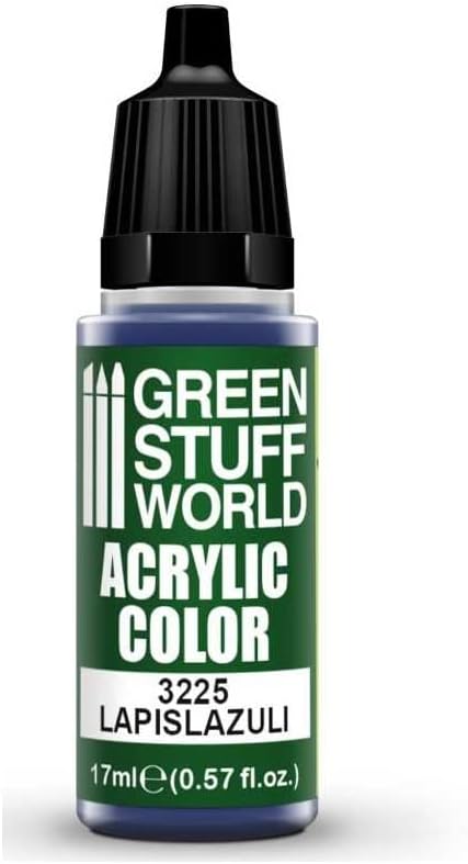 Green Stuff World for Models and Miniatura Acrílico Color Lapislazuli 3225