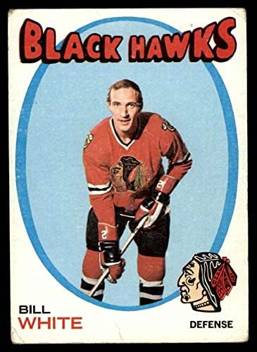 1971 O-Pee-Chee # 11 Bill White Chicago Blackhawks VG Blackhawks
