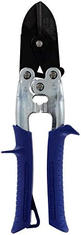 Midwest Tool & Cutlery Blade Crimper-Crimper de calhas de 3 lâminas com profundidade de garganta de 1-1/4 e garras de conforto