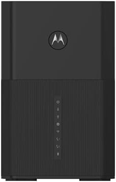 Motorola MT8733 Wi-Fi 6 Router + Modem de Cabo Multi-Gig + 2 portas de telefone | Para a Comcast Xfinity Voice e Gigabit, a Internet planeja até 2500 Mbps | AX6000 | DOCSIS 3.1 | com aplicativo Smart Motossync