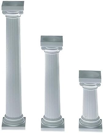 Wilton Pils Grecian Pillars para bolos, 3 polegadas