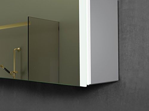 LTL Produtos domésticos LI5102 Viena iluminou o espelho de medicina LED, 27,75 x 31,75 polegadas