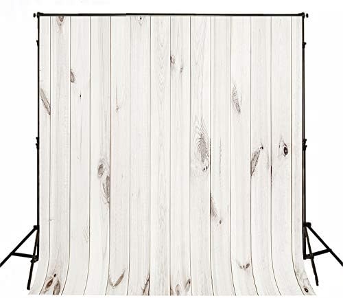 Kate 10x10ft madeira branca retro tábua de pano de fundo brancolap backlap fundo vertical textura de madeira pano de fundo