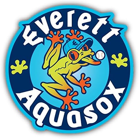 Everett Aquasox Milb Baseball logo