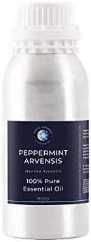 Momentos místicos | Peppermint arvensis Óleo essencial 1kg - óleo puro e natural para difusores, aromaterapia e massagem mistura