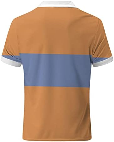 Ayaso Golf Polo Camisetas para homens Rugas de manga curta grátis