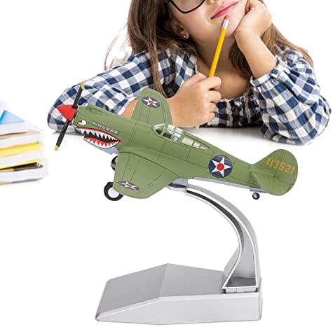 Modelo de avião Keenso, 1:72 Modelo de lutador de caça escala Modelo de aeronave de lutas de liga metálica para coleção