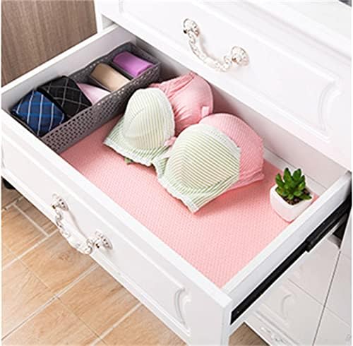 MJKSSH 4PCS Refrigerador tapetes de tats de prateleira de gaveta tapetes de mesa para armários de cozinha de armários de armários de cozinha prateleiras de banheiro prateleiras de sapato, branco