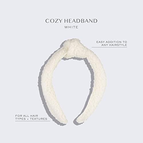 Kristin Ess The Cozy Head Band - White