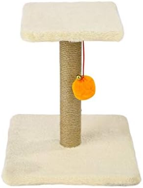 Twdyc Pet Cats Tree Salbing Frame Toy com Ball Shape Bell Toy Cats Risping Posts Cats Scratch Board Jumping Training Toining